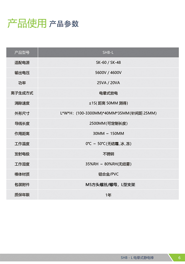 SHB-L靜電消除棒(圖6)